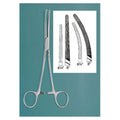 Miltex Forcep Hemostatic Rochester-Ochsner 7-1/4" Serrated Curved 1x2 Teeth SS Each - Integra Miltex - 7-162