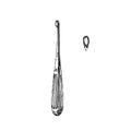 Miltex Curette Mastoid Spratt-Brun 6-1/2" #3 Oval Cup Tip Stainless Steel Each - Integra Miltex - 19-714