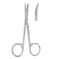 Miltex Scissors Strabismus Vantage 4" Blunt Curved Standard Stainless Steel Each - Integra Miltex - V95-314