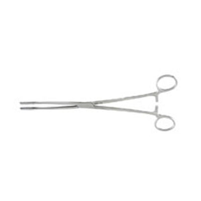 Miltex Forcep Sponge Fletcher 9-1/2" Serrated Straight Stainless Steel Eachch - Integra Miltex - 7-630