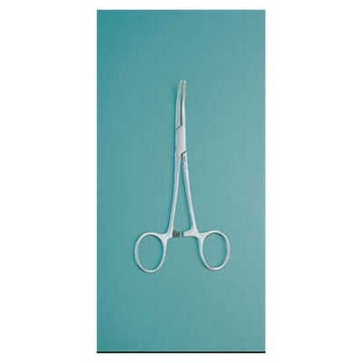 Miltex Forcep Hemostatic Crile 5-1/2" Serrated Curved Stainless Steel Each - Integra Miltex - 7-44