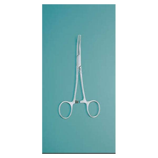 Miltex Forcep Hemostatic Crile 5-1/2" Serrated Curved Stainless Steel Each - Integra Miltex - 7-44
