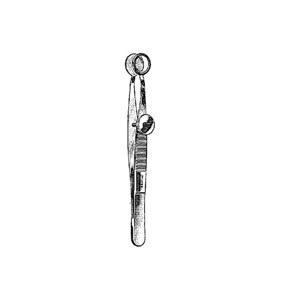 Miltex Forcep Chalazion Lambert 3-1/2" Stainless Steel Each - Integra Miltex - 18-1174