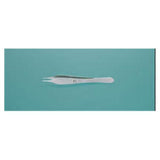 Miltex Forcep Tissue & Suture Adson 4-3/4" Tying Platform Straight 1x2 Teeth SS Each - Integra Miltex - 6-123