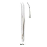 Miltex Forcep Dressing Bracken Iris 4" Fine Tip Cross Serrated Stainless Steel Each - Integra Miltex - 18-794