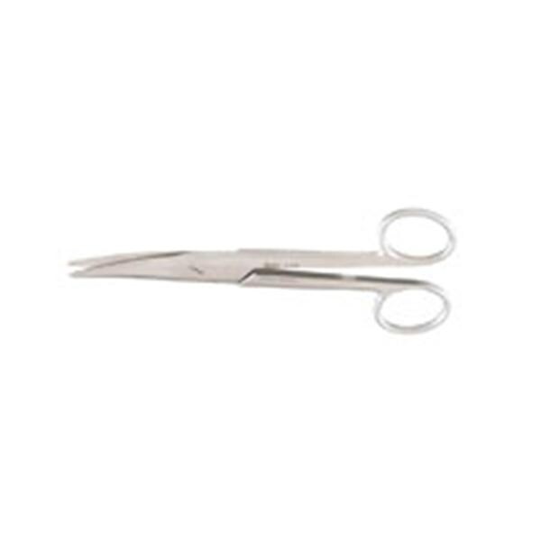 Miltex Scissors Mayo 6-1/2" Round Tip Smooth Curved Stainless Steel Each - Integra Miltex - 5-146