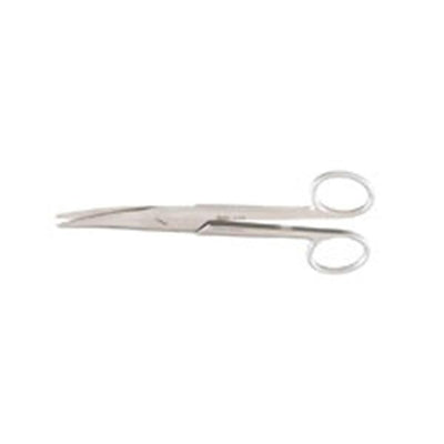Miltex Scissors Mayo 6-1/2" Round Tip Smooth Curved Stainless Steel Each - Integra Miltex - 5-146
