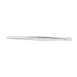 Miltex Forcep Tissue 10" Straight 1x2 Teeth Stainless Steel Each - Integra Miltex - 6-50
