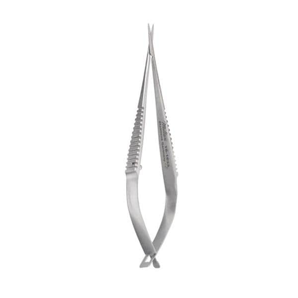 Miltex Scissors Microsurgical 3-1/4" Superfine Straight Stainless Steel Each - Integra Miltex - 18-1633