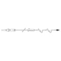 Baxter Healthcare IV Solution Set 60Drp 2 Interlink Injection Sites: 30", 6" M LL Adptr Spk Each, 48 Each/CA - 2C6424