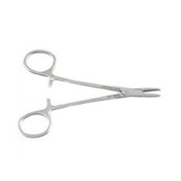 Miltex Holder Needle Brown 6-3/4" Fine serration Convex Stainless Steel Each - Integra Miltex - 8-23