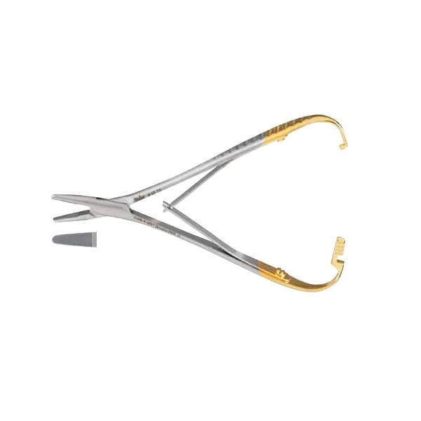 Miltex Holder Needle Mathieu 5-1/2" Stainless Steel/Tungsten Carbide Each - Integra Miltex - 8-28TC