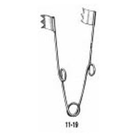 Miltex Retractor 3-1/4" Stainless Steel Each - Integra Miltex - 11-19