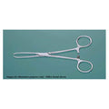 Miltex Forcep Tissue Allis 7-1/4" Jaw Angled 5x6 Teeth Stainless Steel Each - Integra Miltex - 16-24