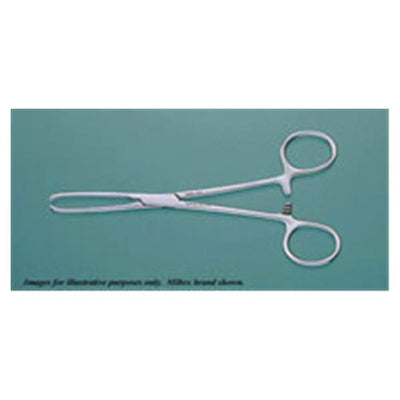 Miltex Forcep Tissue Allis 7-1/4" Jaw Angled 5x6 Teeth Stainless Steel Each - Integra Miltex - 16-24