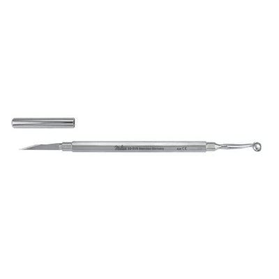 Miltex Extractor Comedone Greg 5" Interchangeable #65 Lancet Blade 1Fen Cp/Chck SS Each - Integra Miltex - 33-215