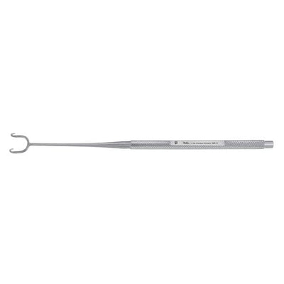 Miltex Hook Skin Joseph 6-1/4" 5mm Sharp Double Prongs Stainless Steel Each - Integra Miltex - 21-156