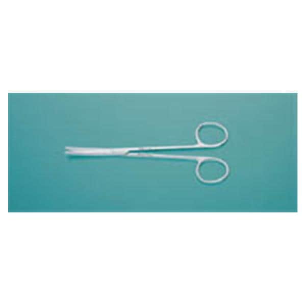 Miltex Scissors Metzenbaum 5-1/2" Blunt/Blunt Curved Standard Stainless Steel Each - Integra Miltex - 5-180