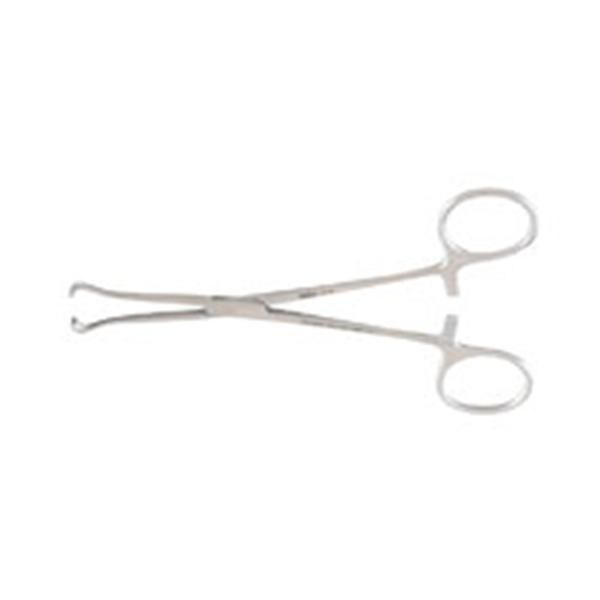 Miltex Forcep Tissue Baby Babcock 5-1/2" 6mm Wide Loop Jaw Smooth Stainless Steel Each - Integra Miltex - 16-42