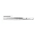 Miltex Forcep Tissue Cooley 8" 2mm Wide Atraumatic Tip Stainless Steel Each - Integra Miltex - 24-582