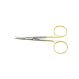 Miltex Scissors Dissecting Kaye 4-17/32" Blunt/Blunt Serrated Curved TC Each - Integra Miltex - 5-269TC