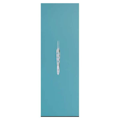 Miltex Forcep Dressing Bishop Harmon 3-3/8" 0.5mm Wide Tip Cross Serrated SS Each - Integra Miltex - 18-866