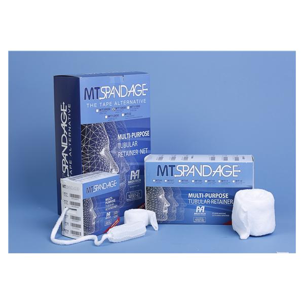 National Distribution & Contra Bandage MT Spandage 6"x25yd Dressing Elastic Net Size 7 White LF Sterile 1/Bx - MTI MT06