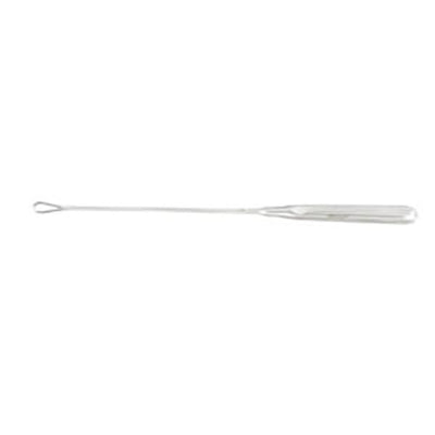 Miltex Curette Uterine Sims 11" #4 Malleable Shank Sharp Blade Tip Stainless Steel Each - Integra Miltex - 30-1205-4