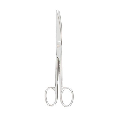 Miltex Scissors Operating Serratex 5-1/2" Sharp/Sharp Serrated Curved Standard SS Each - Integra Miltex - 5-74