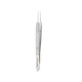 Miltex Forcep Suture Castroviejo 4" 0.3mm/Tying Platform 1x2 Teeth Stainless Steel Eachch - Integra Miltex - 18-951