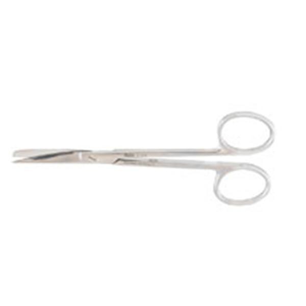 Miltex Scissors Plastic Surgery Wagner 4-3/4" Sharp/Blunt Curved Stainless Steel Each - Integra Miltex - 5-278