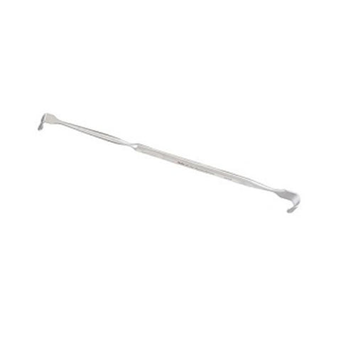 Miltex Retractor Trachea Lukens 6-3/4" Curved Double Ended Stainless Steel Each - Integra Miltex - 23-1047