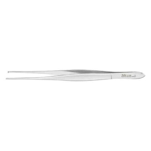 Miltex Forcep Tissue Cushing 7" Scraper End Straight 1x2 Teeth Stainless Steel Each - Integra Miltex - 6-168