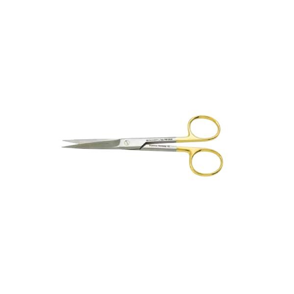Miltex Scissors Operating 5-1/2" Sharp/Sharp Straight Tungsten Carbide Each - Integra Miltex - 5-6TC
