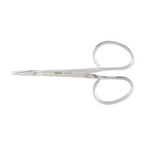 Miltex Scissors Mini Iris 3-3/4" Ribbon Straight 14mm Stainless Steel Each - Integra Miltex - 18-1417