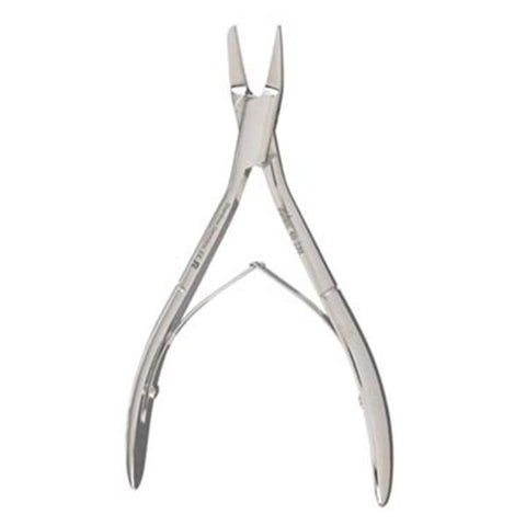 Miltex Splitter Nail English Anvil 5" Straight Jaw Double Spring Stainless Steel Each - Integra Miltex - 40-230