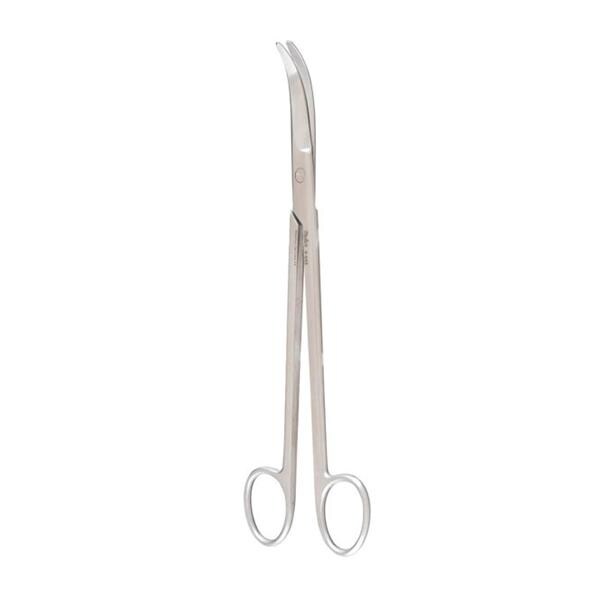 Miltex Scissors Surgical Jorgenson 9" Blunt/Blunt Strong Curved Stainless Steel Eachch - Integra Miltex - 5-243