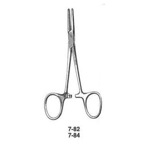 Miltex Forcep Towel Jones 5" Straight Serrated Stainless Steel Eachch - Integra Miltex - 7-82