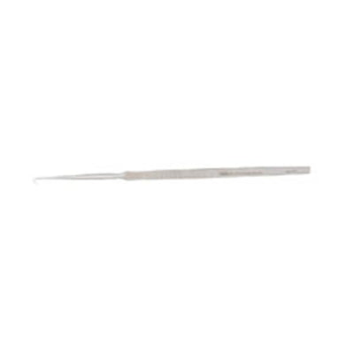 Miltex Hook Skin Cottle 5-1/2" Small Shallow Curved Serrated Handle 1Prng SS Each - Integra Miltex - 21-90