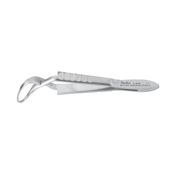 Miltex Clamp Towel Jones 2-1/4" Lightweight Stainless Steel Each - Integra Miltex - 7-501