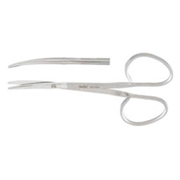 Miltex Scissors Strabismus 4-1/4" Curved Stainless Steel Each - Integra Miltex - 18-1454