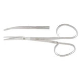 Miltex Scissors Strabismus 4-1/4" Curved Stainless Steel Each - Integra Miltex - 18-1454