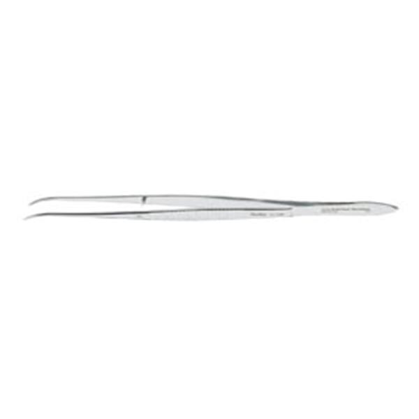 Miltex Forcep Dressing 5" Narrow Serrated Curved Stainless Steel Each - Integra Miltex - 6-100