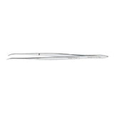 Miltex Forcep Dressing 5" Narrow Serrated Curved Stainless Steel Each - Integra Miltex - 6-100