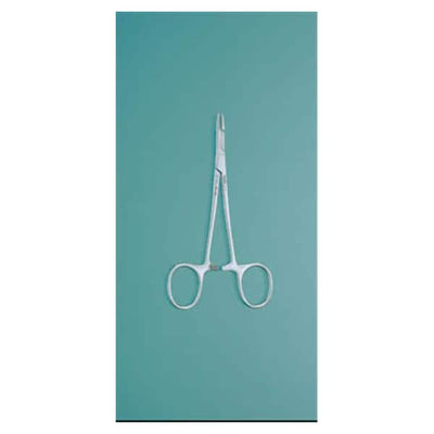 Miltex Holder Needle Olsen-Hegar 4-3/4" Serrated Jaw Stainless Steel Each - Integra Miltex - 8-14