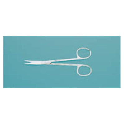 Miltex Scissors Plastic Surgery Wagner 4-3/4" Sharp/Sharp Serrated Curved SS Each - Integra Miltex - 5-277