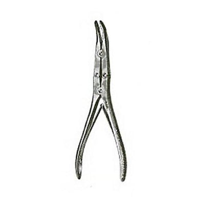Miltex Rongeur Kleinert-Kutz 6" Slight Curve 2x13mm Jaw Stainless Steel Each - Integra Miltex - 27-1295