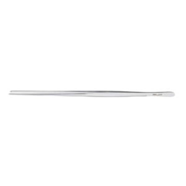 Miltex Forcep Tissue 12" Straight 1x2 Teeth Stainless Steel Eachch - Integra Miltex - 6-52