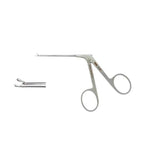 Miltex Forcep Alligator 3-1/4" 0.8mm Wide Oval Cup Serrated Micro Stainless Steel Each - Integra Miltex - 19-2110
