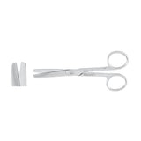 Miltex Scissors Operating 6-1/2" Blunt/Blunt Straight Standard Stainless Steel E - Integra Miltex - 5-28